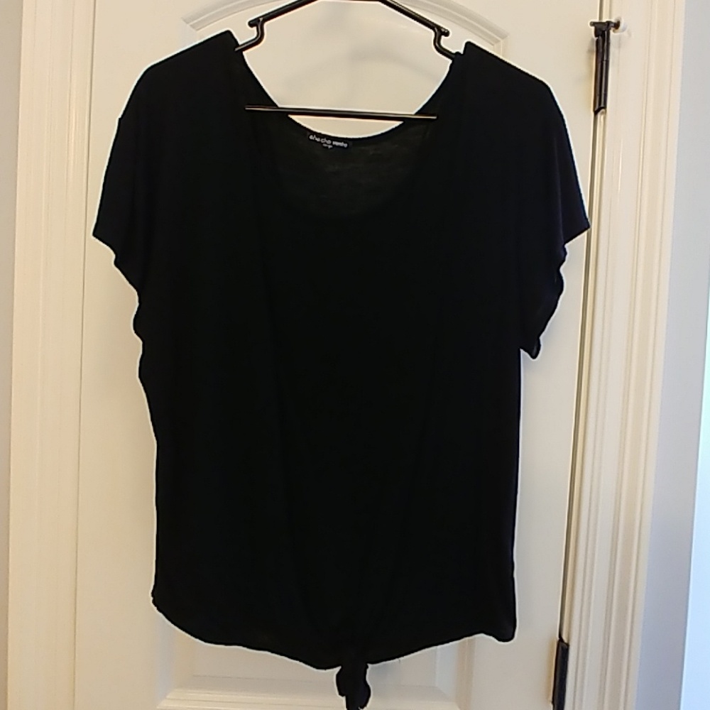 Black shirt